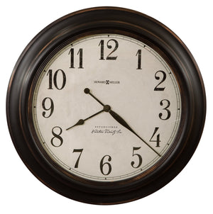 Hekman Furniture 625648 Ashby Wall Clock - Elegant 30-inch Antique Design With Quartz Movement For Timeless Style  Ashby Wall Clock 625648
