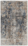 Nourison Concerto CNC02 Machine Made Power-loomed Borderless Design Indoor Only Contemporary Rustic Rug Blue Beige, Blue Beige 80% Polypropylene,20% Polyester 99446748737