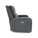 Parker House Polaris - Bizmark Grey Power Reclining Sofa And Recliner Grey 100% Polyester (W) Mpol-31ph-big