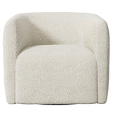Bernhardt Aline Fabric Swivel Chair 5558-000 White B6923S_5558-000 Bernhardt
