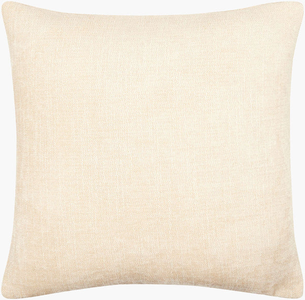 Surya Puako Contemporary 18" Accent Pillow - Stylish Polyester Blend For Elegant Home Decor & Comfort Ivory Polyester,Polyester,Polyester,Polyfill Puk001-2020