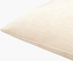 Surya Puako Contemporary 18" Accent Pillow - Stylish Polyester Blend For Elegant Home Decor & Comfort Ivory Polyester,Polyester,Polyester,Polyfill Puk001-2020