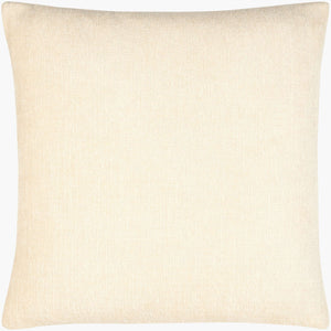 Surya Puako Contemporary 18" Accent Pillow - Stylish Polyester Blend For Elegant Home Decor & Comfort Ivory Polyester,Polyester,Polyester,Polyfill Puk002-2222