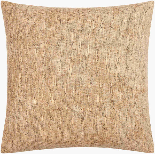 Surya Puako Contemporary 18" Accent Pillow - Stylish Polyester Blend For Elegant Home Decor & Comfort Beige Polyester,Polyester,Polyester,Polyfill Puk004-2020