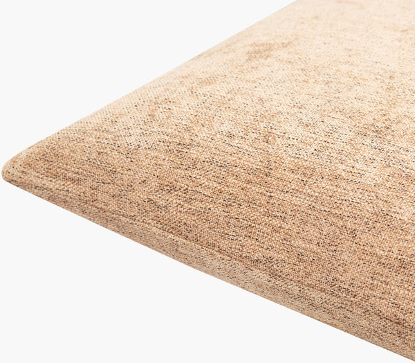 Surya Puako Contemporary 18" Accent Pillow - Stylish Polyester Blend For Elegant Home Decor & Comfort Beige Polyester,Polyester,Polyester,Polyfill Puk004-2020