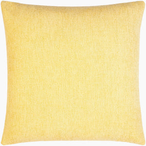Surya Puako Contemporary 18" Accent Pillow - Stylish Polyester Blend For Elegant Home Decor & Comfort Sunshine Yellow Polyester,Polyester,Polyester,Polyfill Puk009-2222