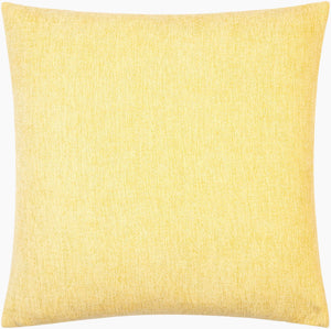 Surya Puako Contemporary 18" Accent Pillow - Stylish Polyester Blend For Elegant Home Decor & Comfort Sunshine Yellow Polyester,Polyester,Polyester,Polyfill Puk009-2222