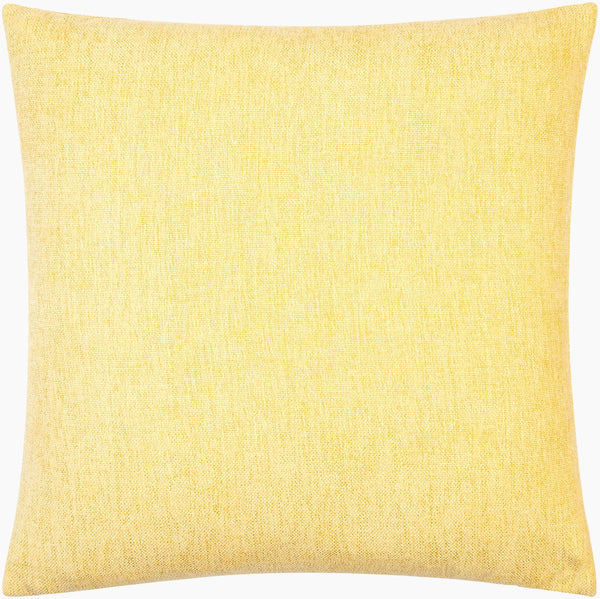 Surya Puako Contemporary 18" Accent Pillow - Stylish Polyester Blend For Elegant Home Decor & Comfort Sunshine Yellow Polyester,Polyester,Polyester,Polyfill Puk009-2222