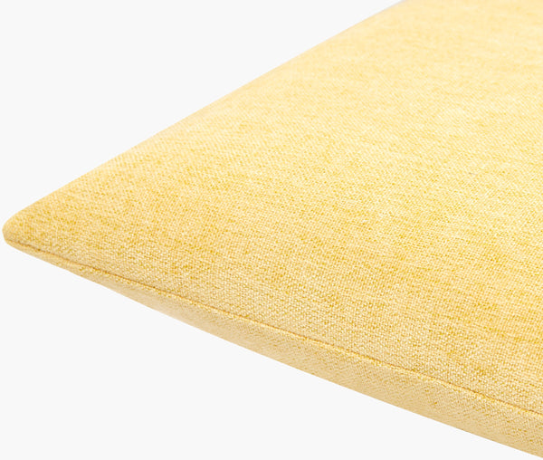 Surya Puako Contemporary 18" Accent Pillow - Stylish Polyester Blend For Elegant Home Decor & Comfort Sunshine Yellow Polyester,Polyester,Polyester,Polyfill Puk009-2222