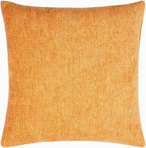 Surya Puako Contemporary 18" Accent Pillow - Stylish Polyester Blend For Elegant Home Decor & Comfort Amber Polyester,Polyester,Polyester,Polyfill Puk010-1818
