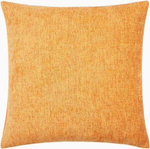 Surya Puako Contemporary 18" Accent Pillow - Stylish Polyester Blend For Elegant Home Decor & Comfort Amber Polyester,Polyester,Polyester,Polyfill Puk010-1818