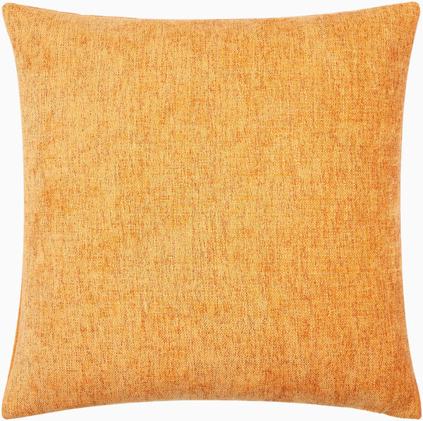 Surya Puako Contemporary 18" Accent Pillow - Stylish Polyester Blend For Elegant Home Decor & Comfort Amber Polyester,Polyester,Polyester,Polyfill Puk010-1818