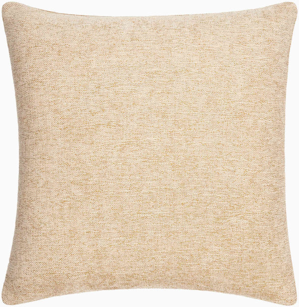 Surya Puako Contemporary 18" Accent Pillow - Stylish Polyester Blend For Elegant Home Decor & Comfort Beige Polyester,Polyester,Polyester,Polyfill Puk011-2020