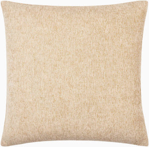Surya Puako Contemporary 18" Accent Pillow - Stylish Polyester Blend For Elegant Home Decor & Comfort Beige Polyester,Polyester,Polyester,Polyfill Puk011-2020