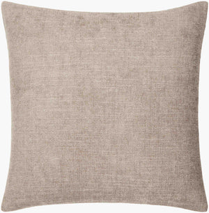 Surya Puako Contemporary 18" Accent Pillow - Stylish Polyester Blend For Elegant Home Decor & Comfort Beige Polyester,Polyester,Polyester,Polyfill Puk013-1818