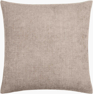 Surya Puako Contemporary 18" Accent Pillow - Stylish Polyester Blend For Elegant Home Decor & Comfort Beige Polyester,Polyester,Polyester,Polyfill Puk013-1818