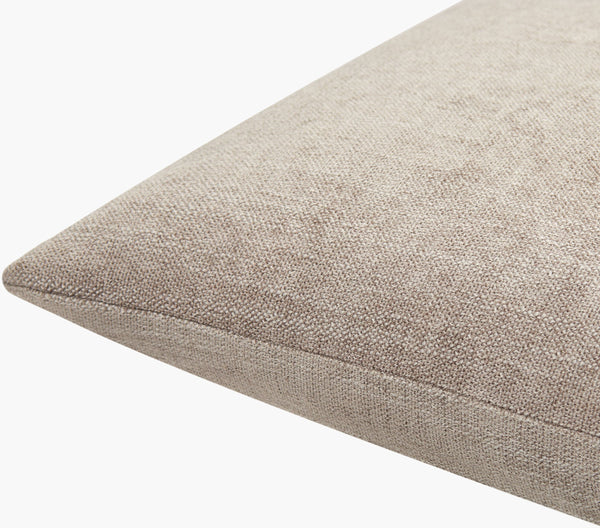 Surya Puako Contemporary 18" Accent Pillow - Stylish Polyester Blend For Elegant Home Decor & Comfort Beige Polyester,Polyester,Polyester,Polyfill Puk013-1818