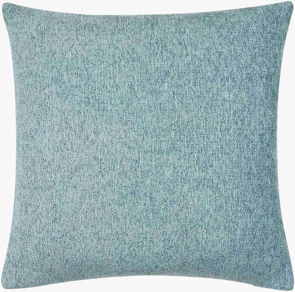 Surya Puako Contemporary 18" Accent Pillow - Stylish Polyester Blend For Elegant Home Decor & Comfort Sky Blue Polyester,Polyester,Polyester,Polyfill Puk014-1818