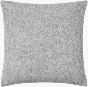 Surya Puako Contemporary 18" Accent Pillow - Stylish Polyester Blend For Elegant Home Decor & Comfort Charcoal Polyester,Polyester,Polyester,Polyfill Puk015-2020