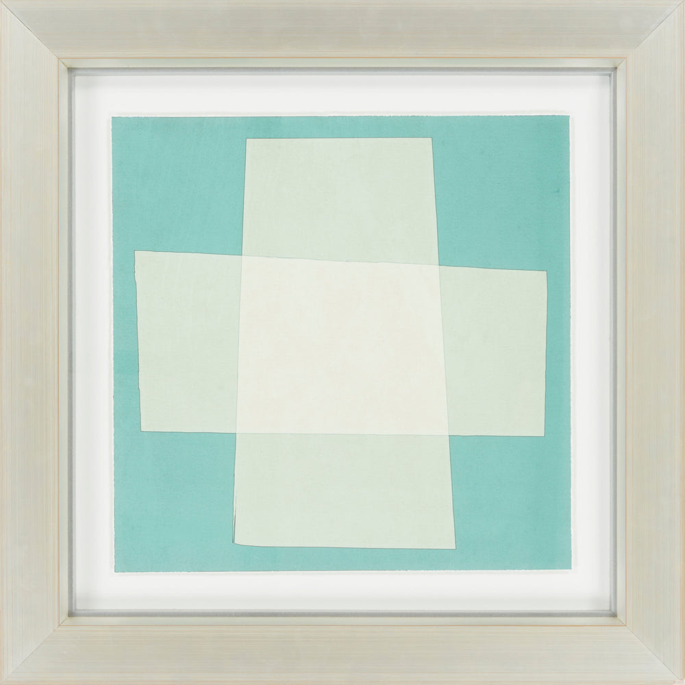 Surya Framed Art Wall Decor 26"H X 26"W - Modern Design For Stylish Home Revitalization Main, Pink Paper Pul1002-2626