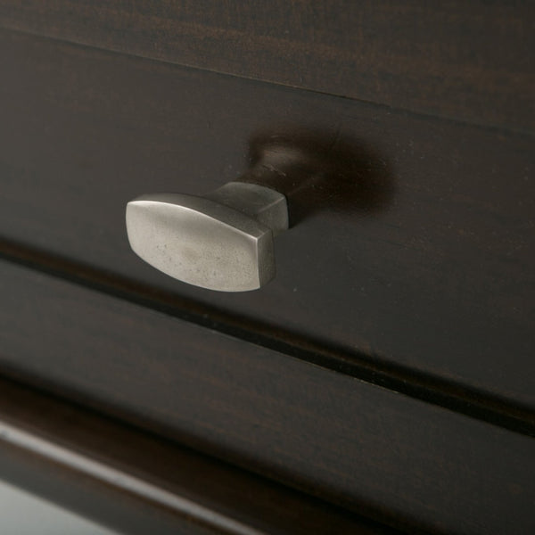 English Elm Warm Solid Wood 20-Inch Wide Transitional End Table In Tobacco Brown With Storage & Style B136P159707-GIGA