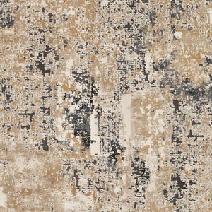 Livabliss Pune Machine Woven Area Rug High Low Pile Polypropylene Entryway Accent Light Beige, Ta 6'7" x 9'6" PUN2300-6796
