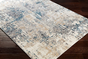 Livabliss Pune High Low Pile Area Rug Machine Woven Textural Neutral for Living Dining Rooms Charcoal, Light 8'10" x 12'4" PUN2301-93123