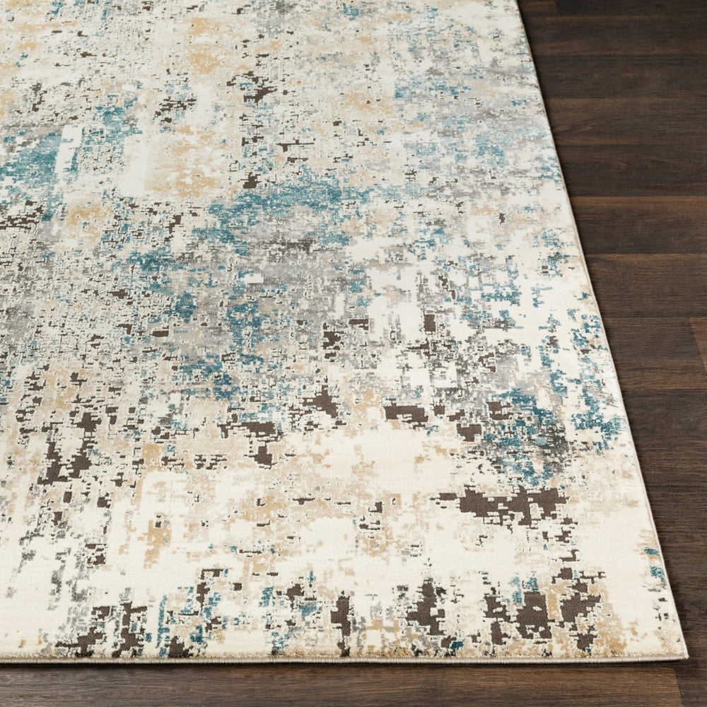 Livabliss Pune High Low Pile Area Rug Machine Woven Textural Neutral for Living Dining Rooms Charcoal, Light 8'10" x 12'4" PUN2301-93123