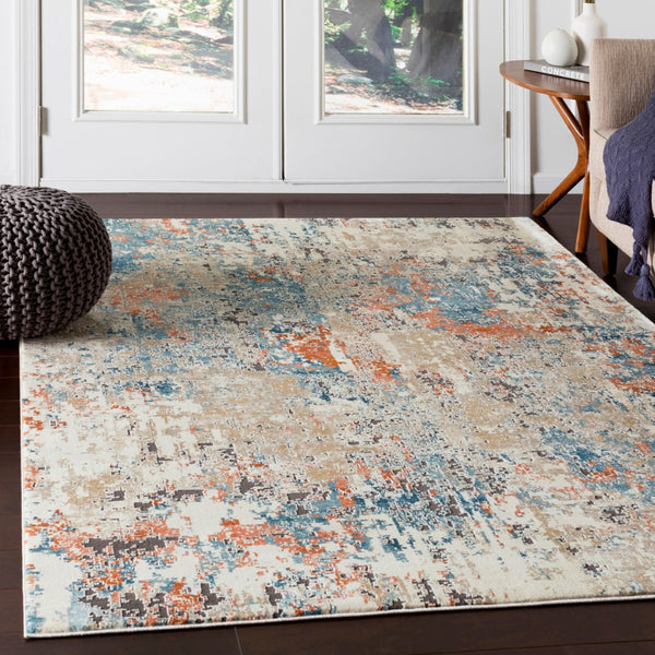 Livabliss Pisa Machine Woven Rug - Global-inspired Elegance For Eclectic Home Decor, Durable And Stylish Addition Deep Teal,Sky Blue,Light Beige,Tan,Dark Brown,Burnt Orange Polypropylene,Polyester Pun2302-27103