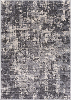 Livabliss Pisa Machine Woven Rug - Global-inspired Elegance For Eclectic Home Decor, Durable And Stylish Addition Charcoal,Black,Light Beige,Gray Polypropylene,Polyester Pun2304-5373