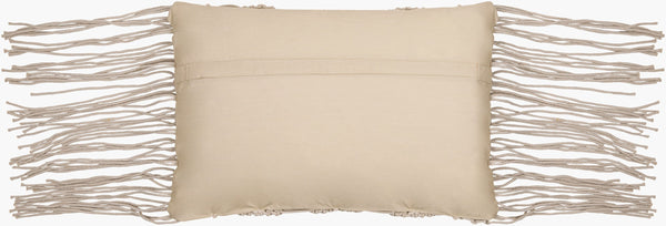 Surya Punta Bohemian Lumbar Pillow - 14"L X 22"W Cotton With Intricate Embroidery For Global Style Decor Seafoam Cotton,Cotton Put001-1422d