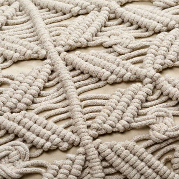 Surya Punta Bohemian 18"X18" Accent Pillow - Global-inspired Cotton Decor With Intricate Embroidery Seafoam Cotton,Cotton Put001-1818