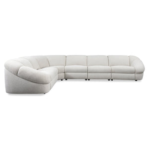 Bernhardt Bernhardt Stadium‑Scale 6‑Piece Power Motion Sectional — Plush Deep Upholstery, Hidden Controls, Modern Sculptural Design K2246