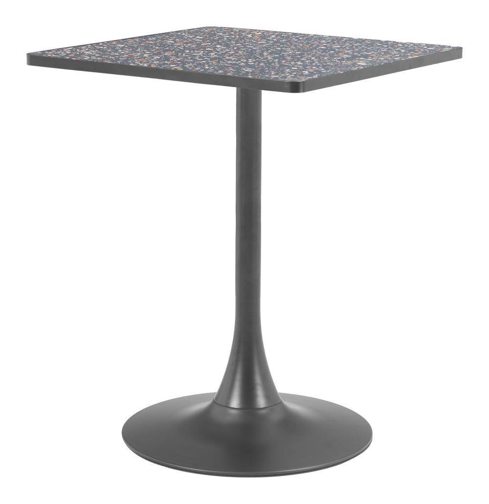 Zuo Modern Spot Bistro Table – Modern Elegance For Your Home Decor, Chic Mdf And Steel Design For Versatile Use Black Mdf,Steel 110411-zuo-modern