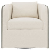 Bernhardt Eliot Fabric Swivel Chair 5558-000 White N6813S_5558-000 Bernhardt