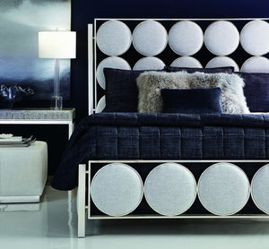 Bernhardt Bernhardt Arctic Console Table With Acrylic Ice-Effect Top & Polished Stainless Base, 68"W, Secure 375903