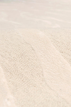 Pasargad Home Edgy Collection Hand-tufted Ivory Area Rug For Modern Elegance In Any Room   Pvcsk-01 10x14