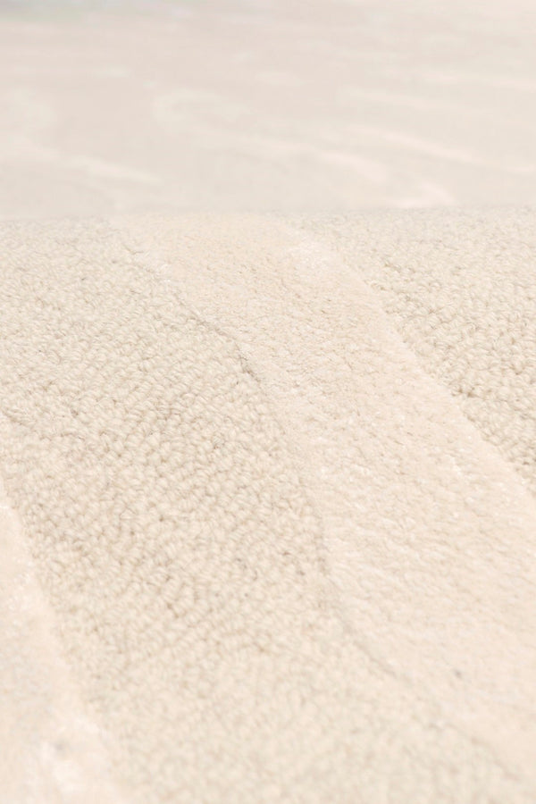 Pasargad Home Edgy Collection Hand-tufted Ivory Area Rug For Modern Elegance In Any Room   Pvcsk-01 10x14