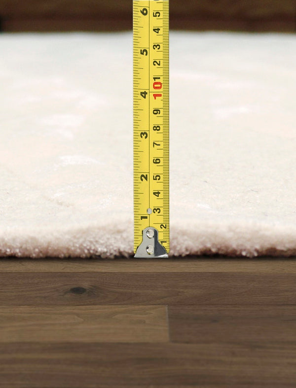 Pasargad Home Edgy Collection Hand-tufted Ivory Area Rug For Modern Elegance In Any Room   Pvcsk-01 10x14