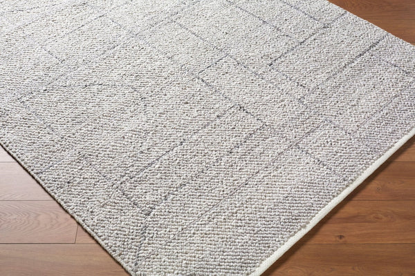 Livabliss Provence Handwoven Recycled Pet Accent Rug for Entryway Patio or Bathroom Decor Slate Gray, Cha 8' x 10' PVE2303-810