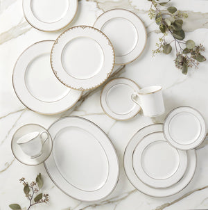 Lenox Federal Platinum 5-Piece Place Setting White, WHITE PORCELAIN 100291602