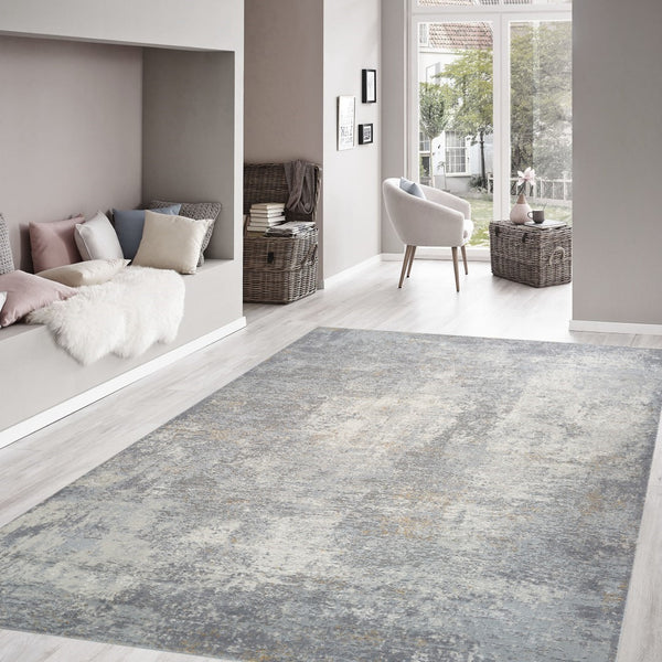 Pasargad Home Turkish Stella Grey Modern Area Rug - Elevate Your Space With Timeless Elegance   Pvha-44 9x12