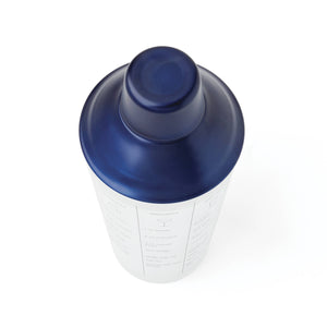 Lenox Cambridge Brushed Blue Glass Recipe Shaker NO COLOR METAL EHGNV8CB1BM