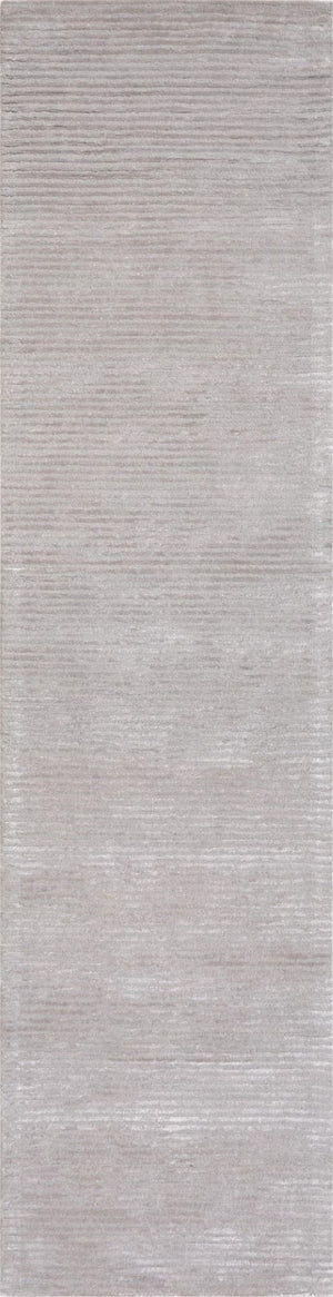 Pasargad Home Edgy Collection Hand-tufted Ivory Area Rug For Modern Elegance In Any Room   Pvny-11 Rnr 2.6x10