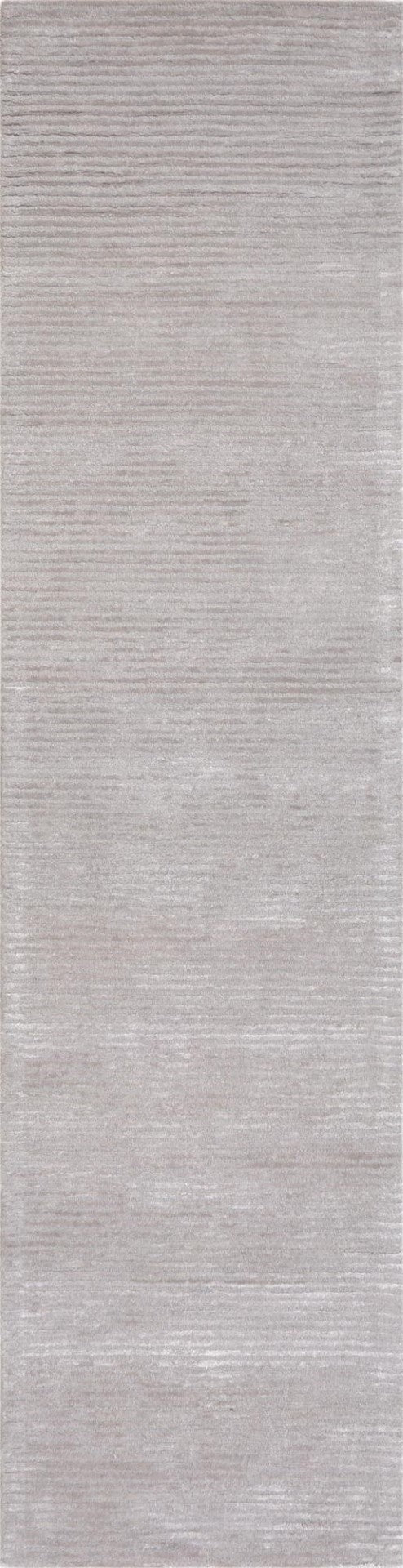 Pasargad Home Edgy Collection Hand-tufted Ivory Area Rug For Modern Elegance In Any Room   Pvny-11 Rnr 2.6x10