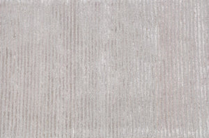 Pasargad Home Edgy Collection Hand-tufted Ivory Area Rug For Modern Elegance In Any Room   Pvny-11 Rnr 2.6x10