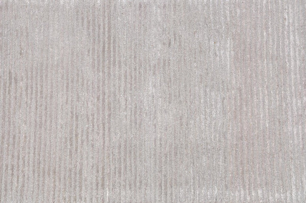 Pasargad Home Edgy Collection Hand-tufted Ivory Area Rug For Modern Elegance In Any Room   Pvny-11 Rnr 2.6x10