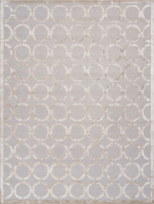 Pasargad Home Edgy Collection Hand-tufted Ivory Area Rug For Modern Elegance In Any Room   Pvny-18 9x12