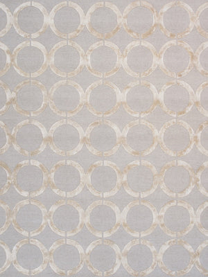 Pasargad Home Edgy Collection Hand-tufted Ivory Area Rug For Modern Elegance In Any Room   Pvny-18 9x12