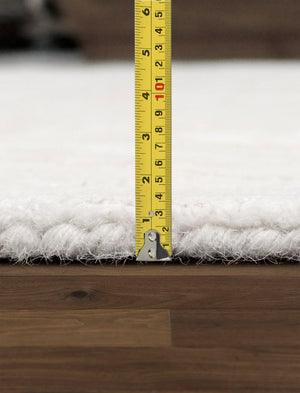 Pasargad Home Edgy Collection Hand-tufted Ivory Area Rug For Modern Elegance In Any Room   Pvny-20 9x12